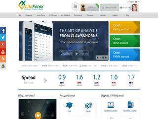 liteforex broker übersicht